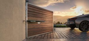 Automatic swing gates