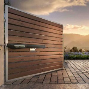 Automatic swing gates